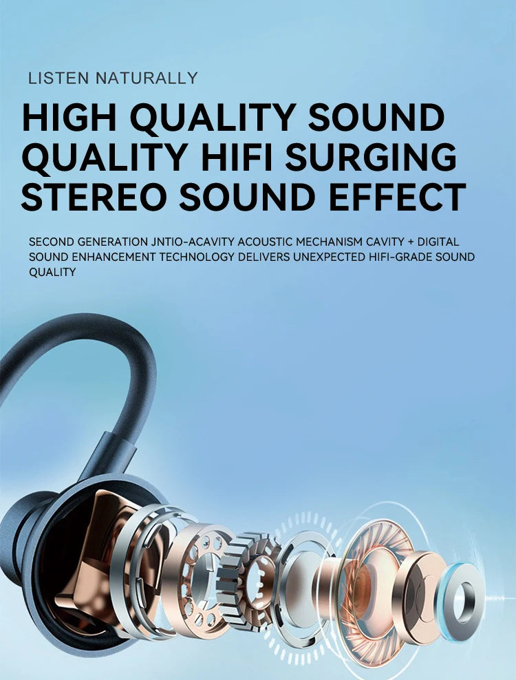 ZUIDID YH08 Neckband Bluetooth Headphones – 54H Battery