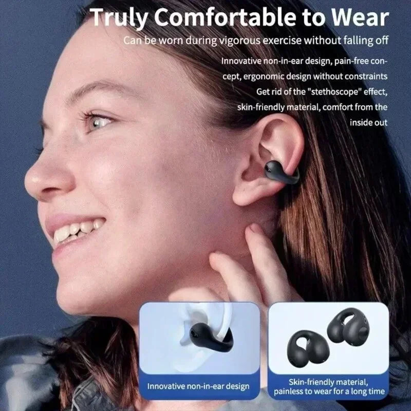 LS T75 Bone Conduction Bluetooth Earphones – Waterproof Sports TWS