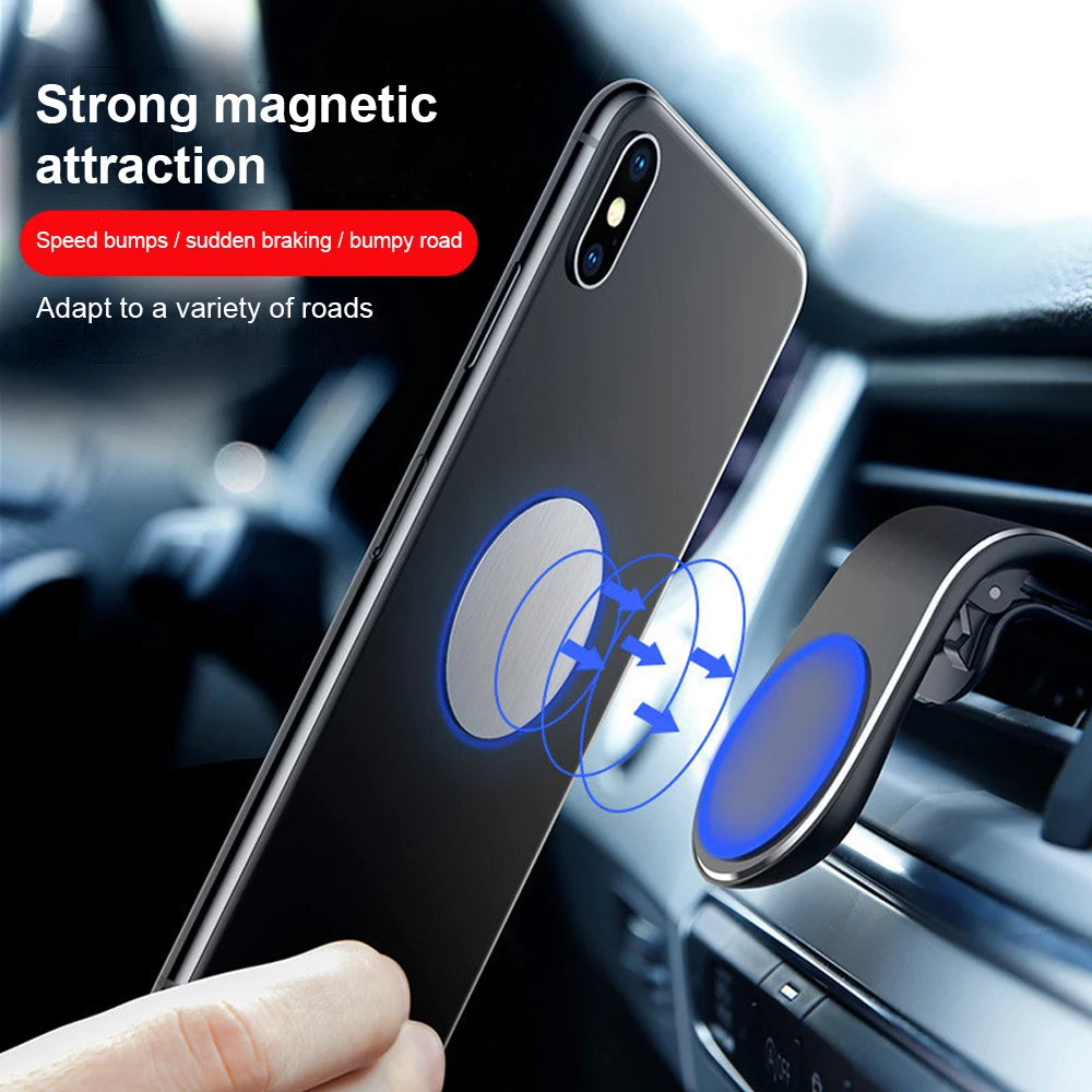 Universal Car Phone Mount – Dashboard & Air Vent Clip for All Smartphones