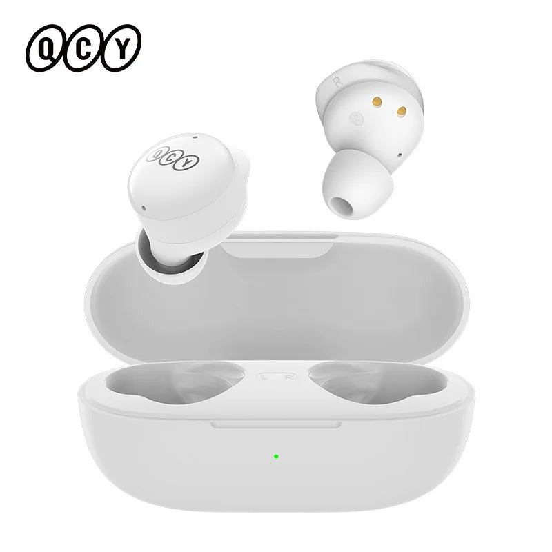 QCY T17 Bluetooth 5.1 Earbuds – 26H Battery, HIFI Sound