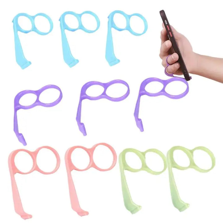 10pcs Lazy Bracket Phone Finger Holder Set – Universal Grip for Smartphones product image – magsafe