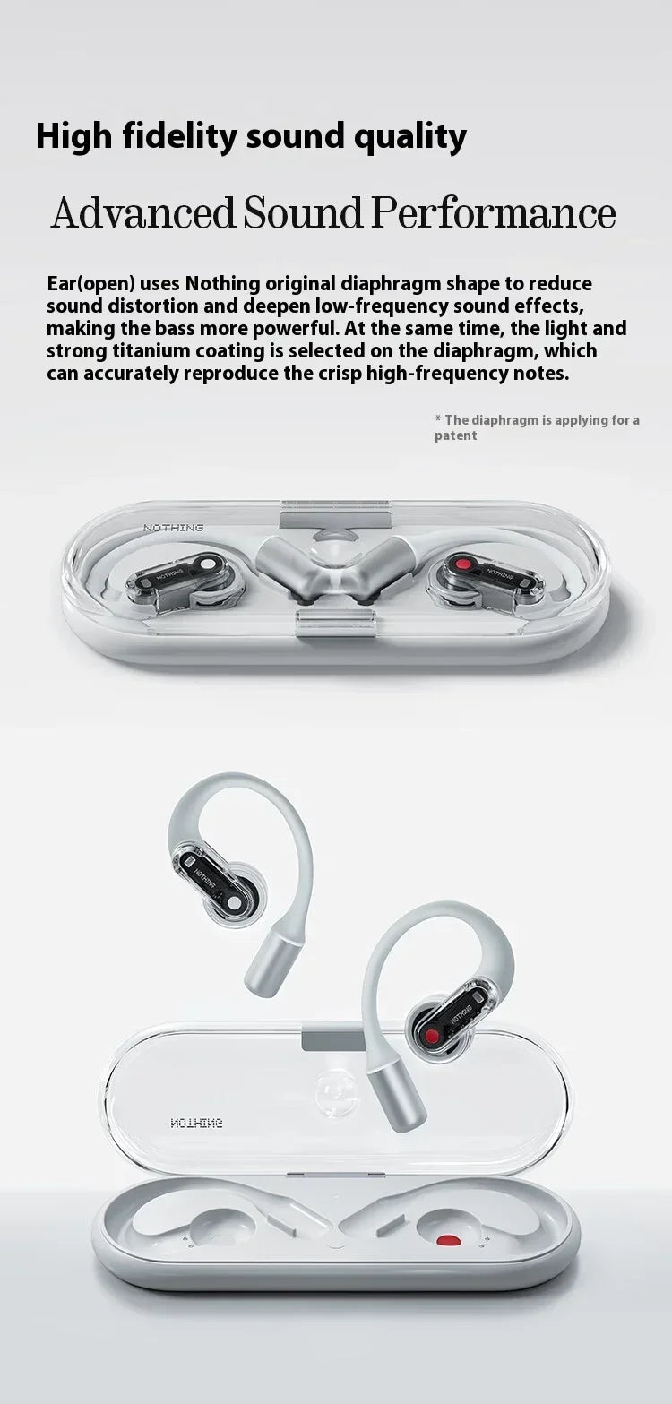 Darmoshark Nothing Ear Open – Bluetooth Ear Hook Headset HiFi