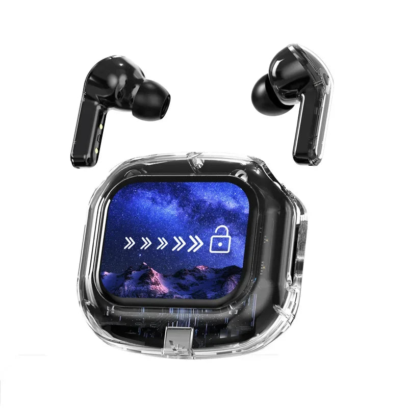 Beauddy TWS Bluetooth 5.4 Earbuds – ANC, Stereo Bass, LED