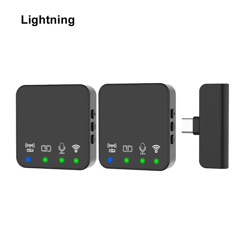 Wireless Magnetic Monitor & Lavalier Mic Kit for Vlogging & Streaming