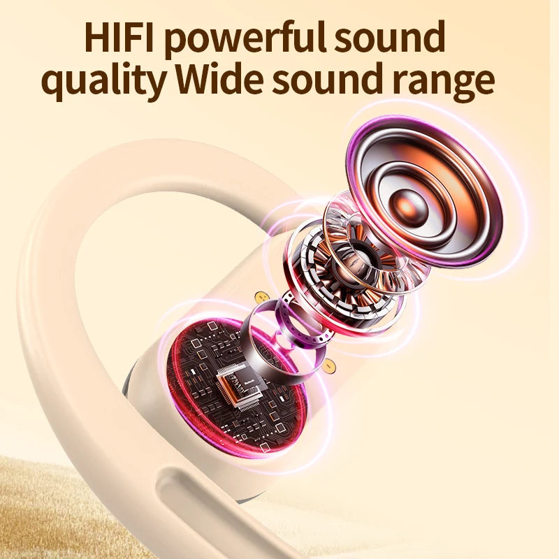 Kebidumei Bluetooth 5.4 Earphones – HiFi, Low Latency, IPX6