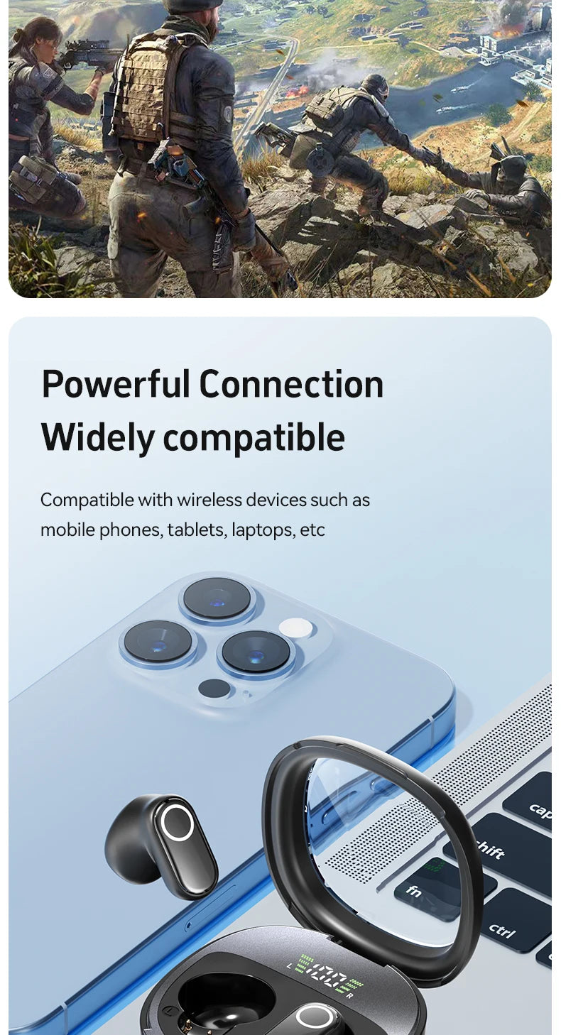 Basix M86 TWS Earphones – Bluetooth 5.3, 20H Playtime – audio-accessory