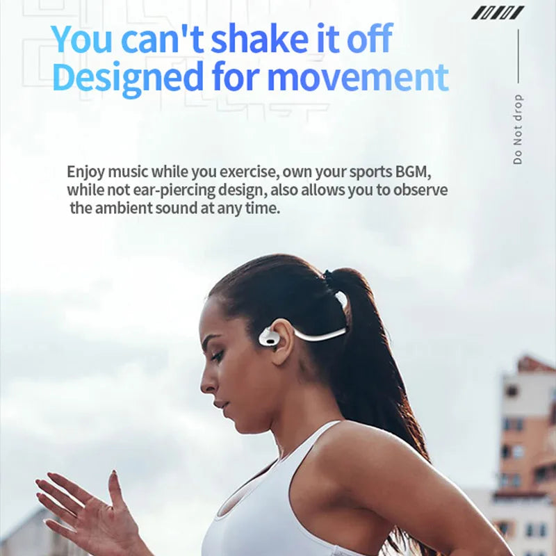 XCZJ Bluetooth 5.3 Sports Earbuds – Air Conduction, Ear Hook, Long Standby