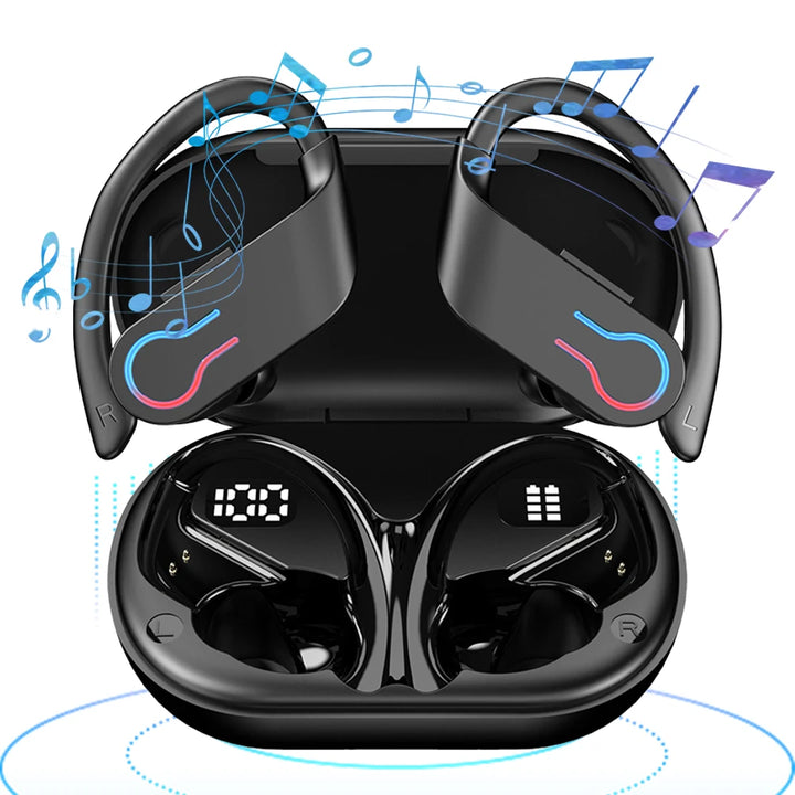 Bluetooth 5.3 Waterproof Sports Earbuds with Mic – audio-accessory