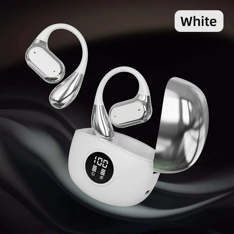 Bluetooth 5.3 Ear Hook Headphones – Wireless, Waterproof & HiFi