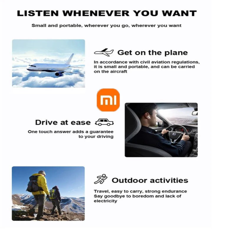 Redmi ANC Wireless In-Ear Headphones – Bluetooth 5.2 HiFi Earbuds for Gaming & Sports