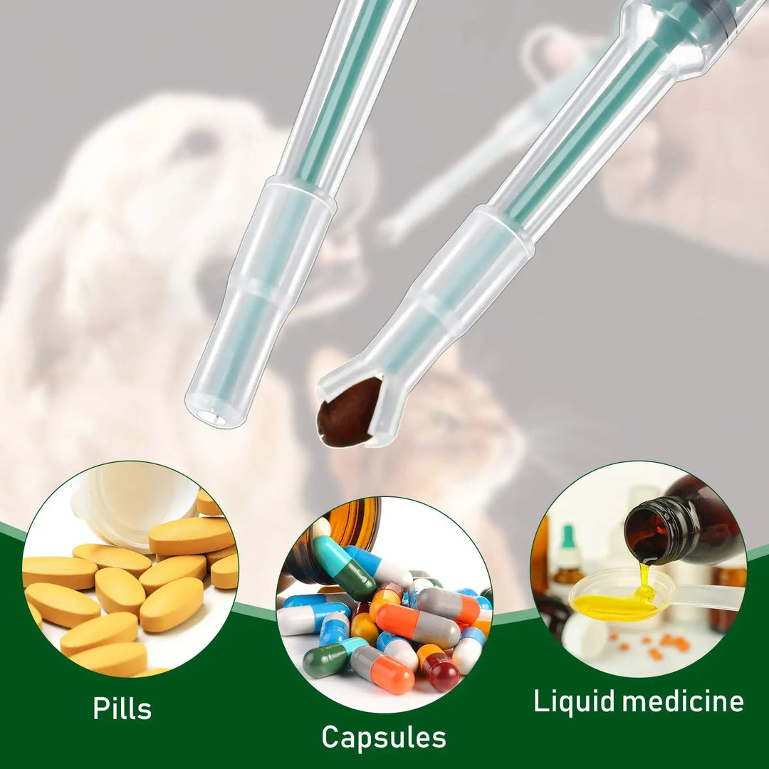 Pet Medicine Feeder – Pill & Liquid Dispenser for Cats and Dogs