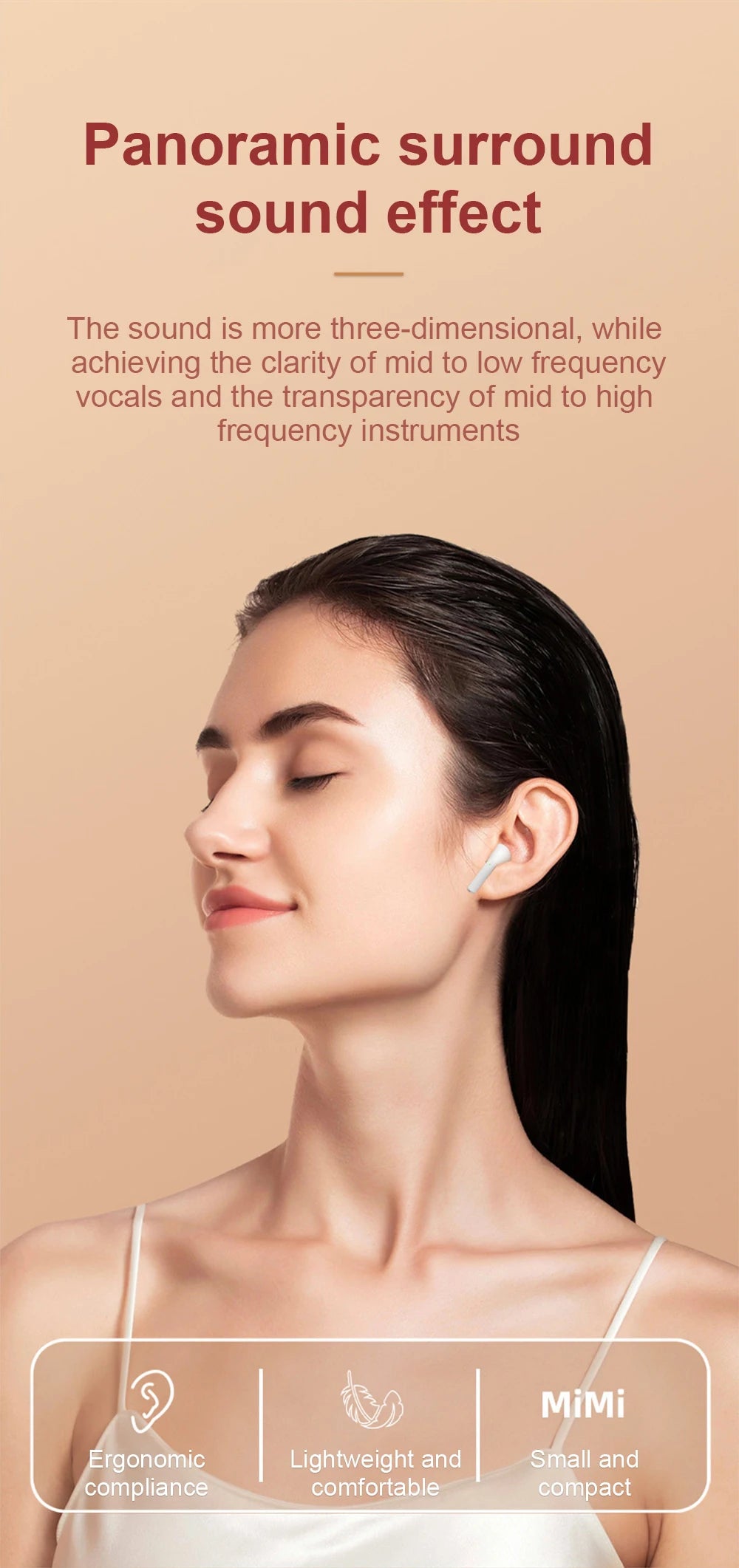 Resbii A2 Bluetooth 5.3 Earbuds – Low Latency, HD Call