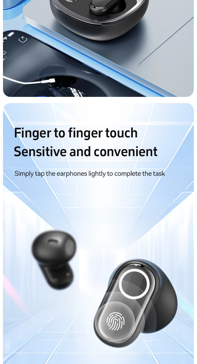 Basix M86 TWS Earphones – Bluetooth 5.3, 20H Playtime – audio-accessory