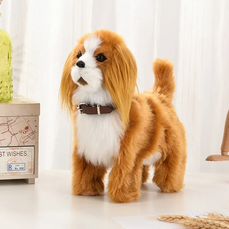 Electronic Plush Dog Toy – Sound & Motion Pet for Kids