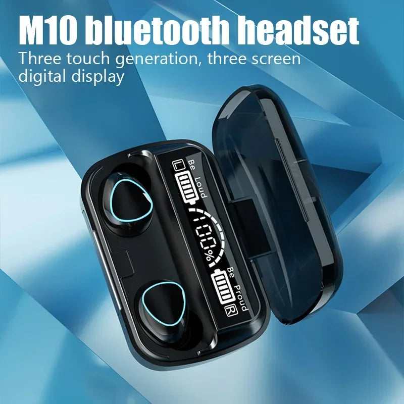 CHUBAN TWS Earphones – Bluetooth 5.1, ANC, Deep Bass, Waterproof