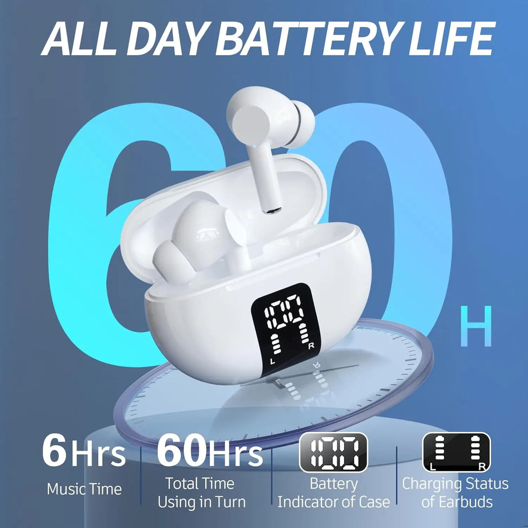 FYUERO ANC In-Ear Earphones – Bluetooth 5.3, Waterproof, 4 Drivers – audio-accessory