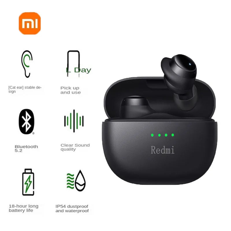 Redmi ANC Wireless Earphones – Bluetooth 5.2, Waterproof