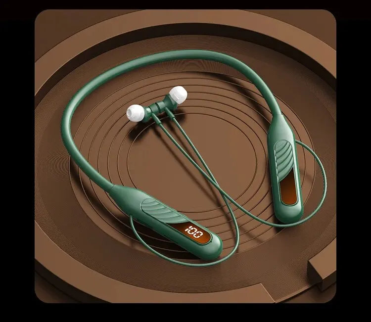 Wireless Bluetooth Earbuds with Touch Control & Charging Display