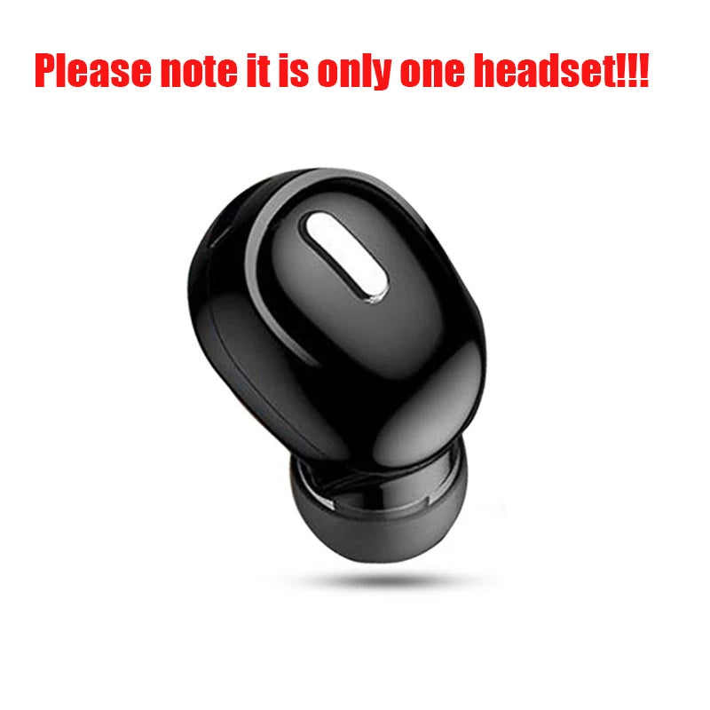 Mini Bluetooth In-Ear Headset X9 – Single Earbud with Mic