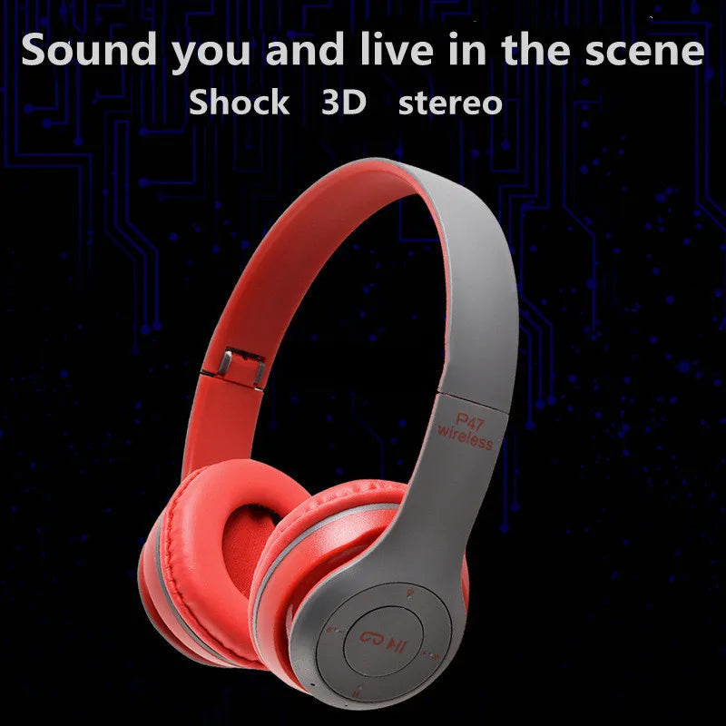 DIXSG P47 Wireless Headphones – Bluetooth 5.0 Over-Ear
