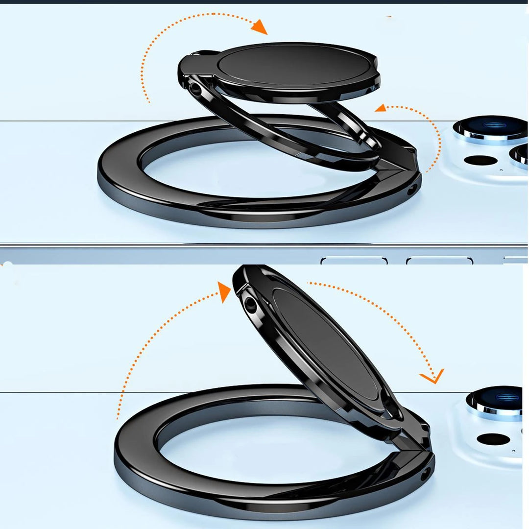 Universal Magnetic Phone Holder – Strong Grip Mount for Desk, Car, or Kitchen