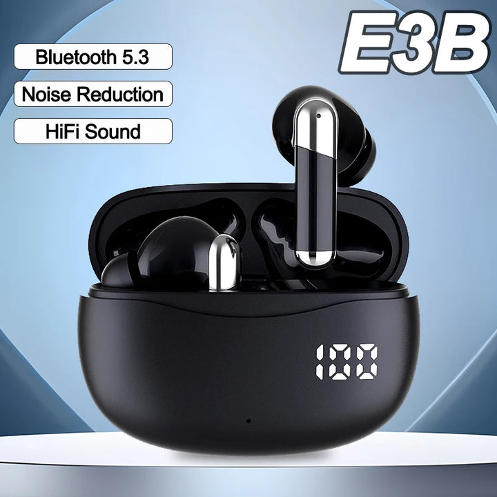 INMAS E3B Bluetooth 5.3 Earphones – HiFi, Waterproof, 8H Play – audio-accessory