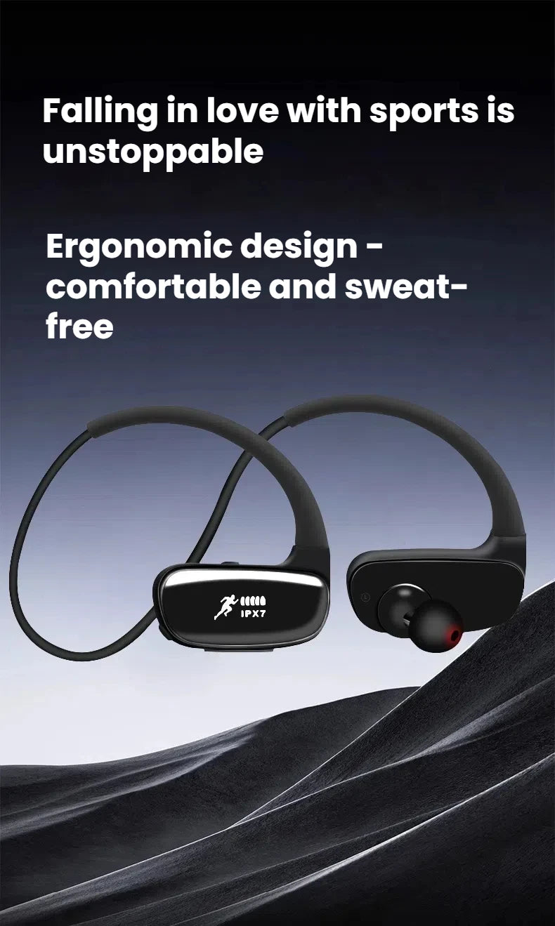 SUOMEIJA SM808 Bluetooth 5.3 Neckband Earphones – ANC & MP3 Mode – audio-accessory