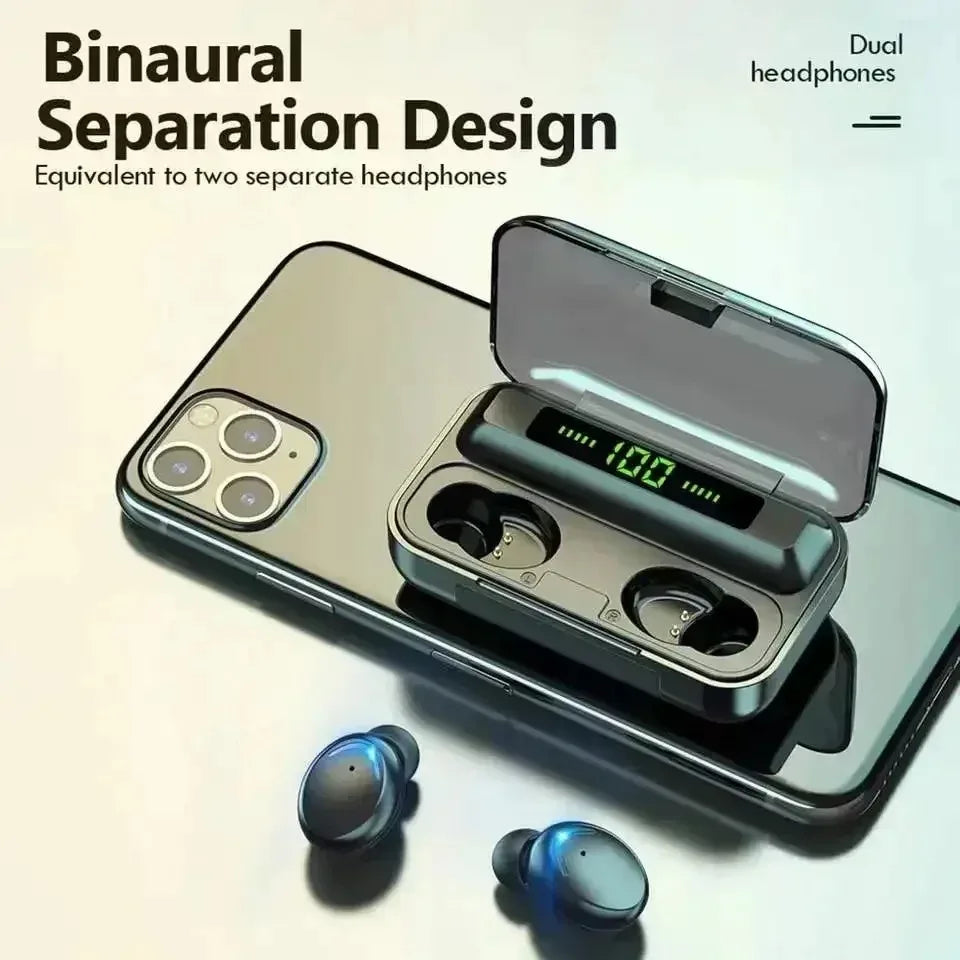 Wireless Bluetooth Earphones | In-Ear ANC with Charging Case