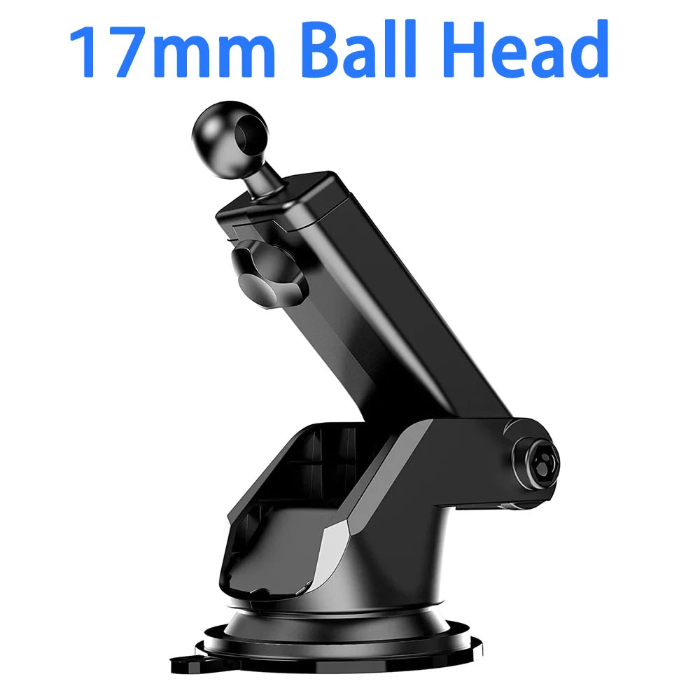 Car Phone Holder – Suction Cup Mount with 17mm Ball Head