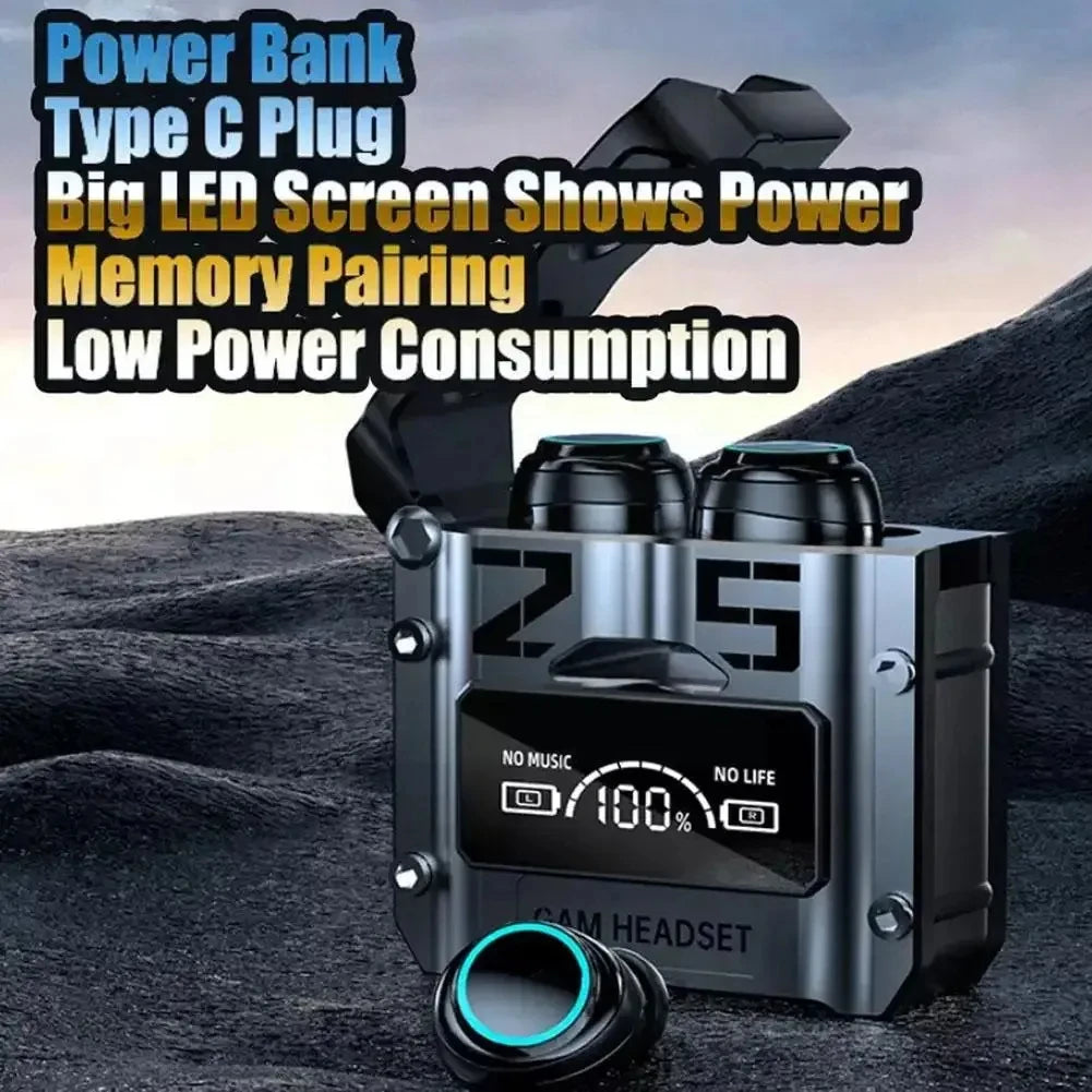 PHONEPACE M25 Bluetooth 5.3 Earbuds – ANC, Waterproof, Touch Control