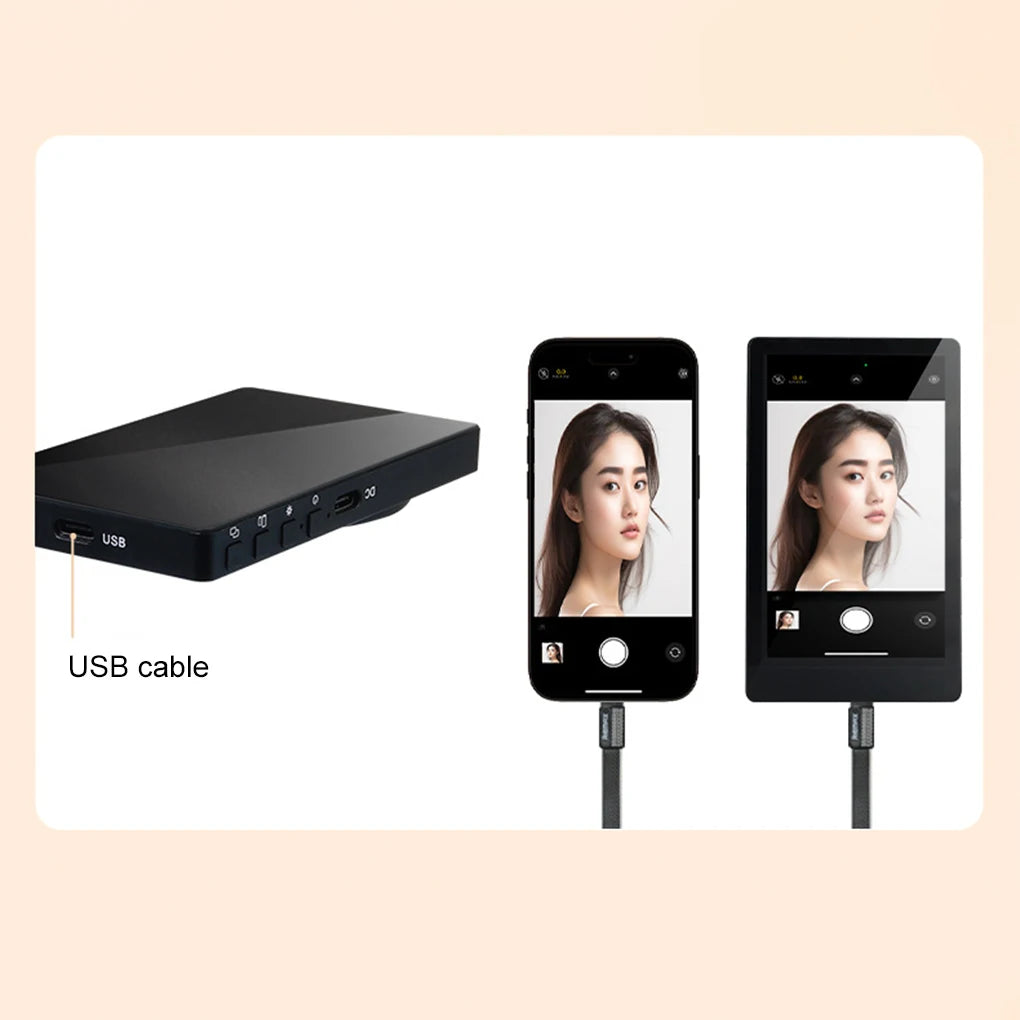Wireless Magnetic Monitor & Lavalier Mic Kit for Vlogging & Streaming