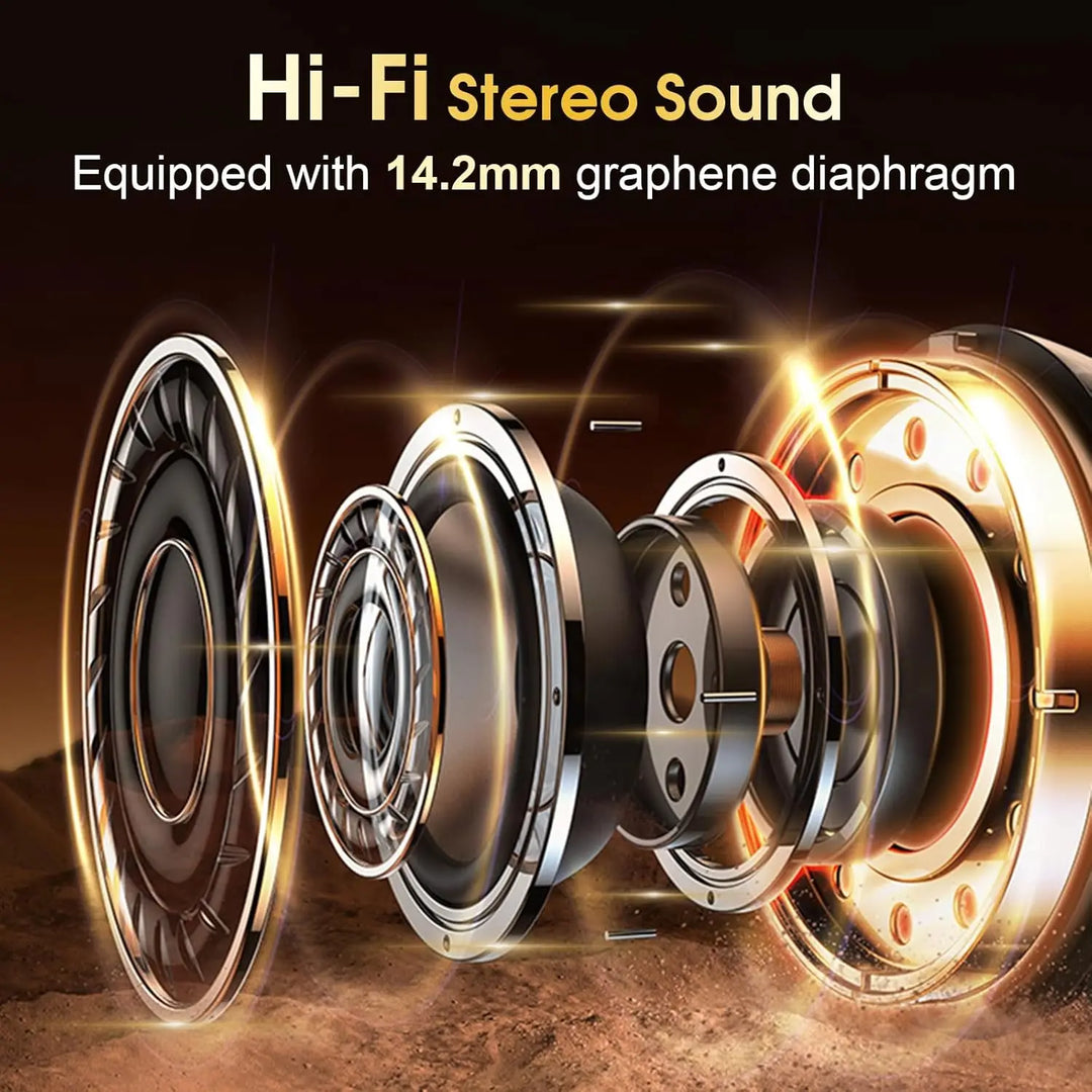 GDLYL HD65 Wireless Earbuds – ANC, 75H Playtime, IPX7