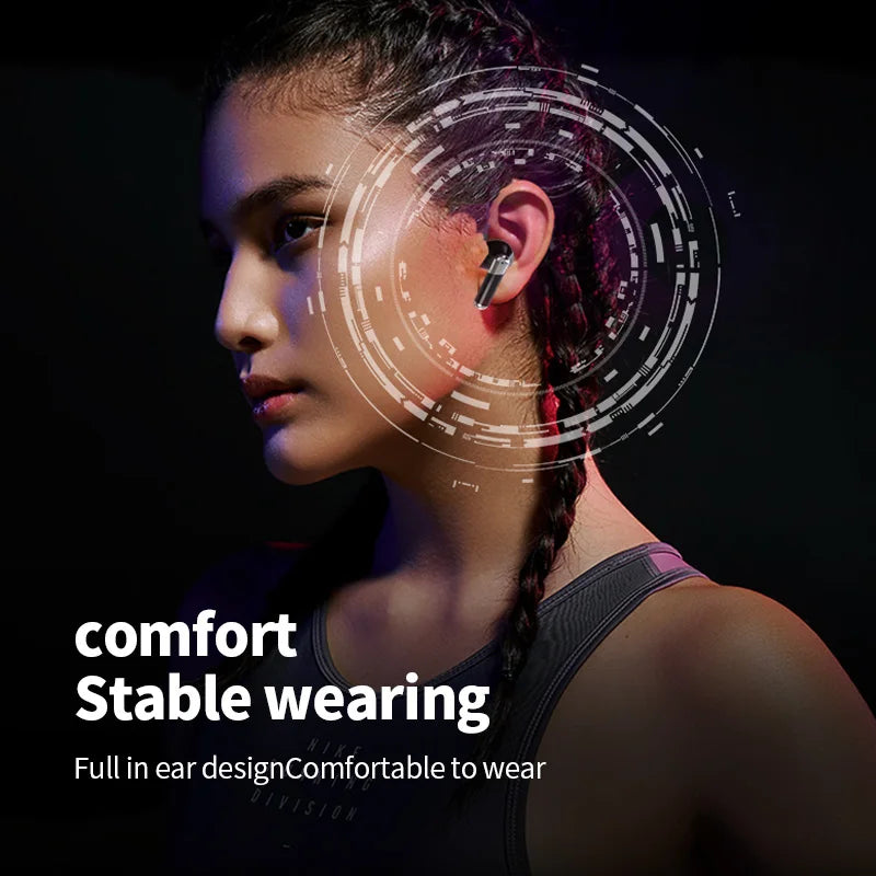 INMAS E3B Bluetooth 5.3 Earphones – HiFi, Waterproof, 8H Play