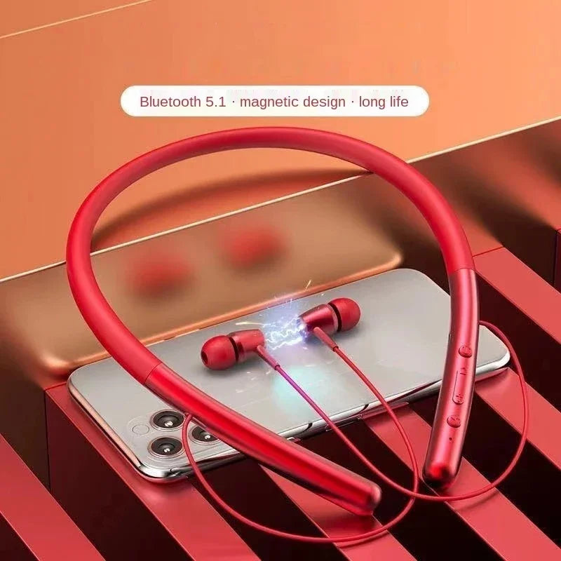 Brorikoy Bluetooth 5.0 Neckband Earphones – ANC & Waterproof – audio-accessory