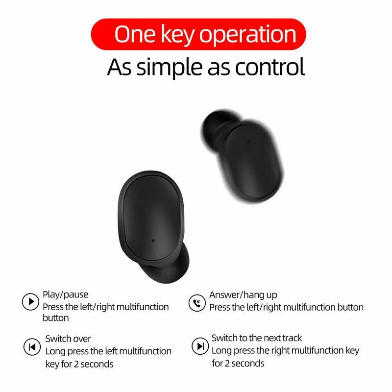 LS Wireless Bluetooth Earphones – Noise Cancelling, In-Ear