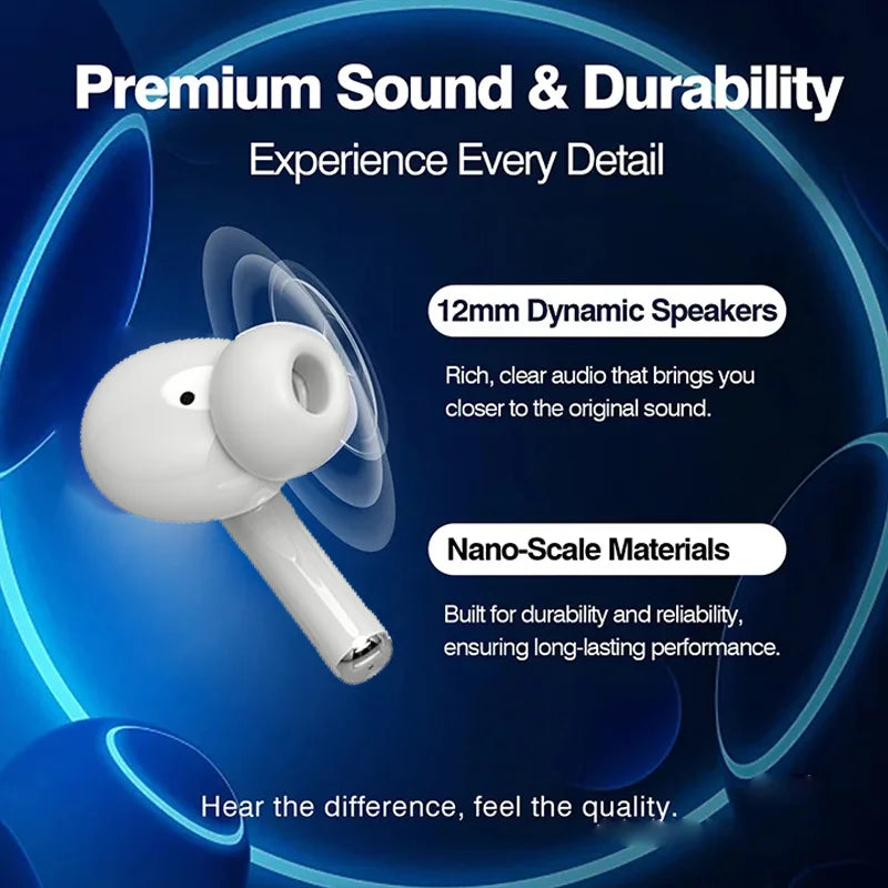 AEVYVKV Pro2 Wireless Earbuds – ANC Bluetooth 5.3 TWS Earphones for iOS & Android – audio-accessory