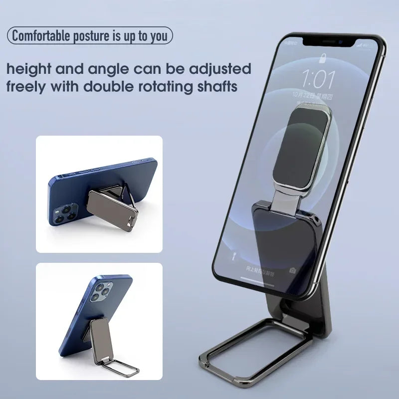 Universal Magnetic Ring Holder Stand – Foldable Grip & Magnetic Mount for iPhone & Android
