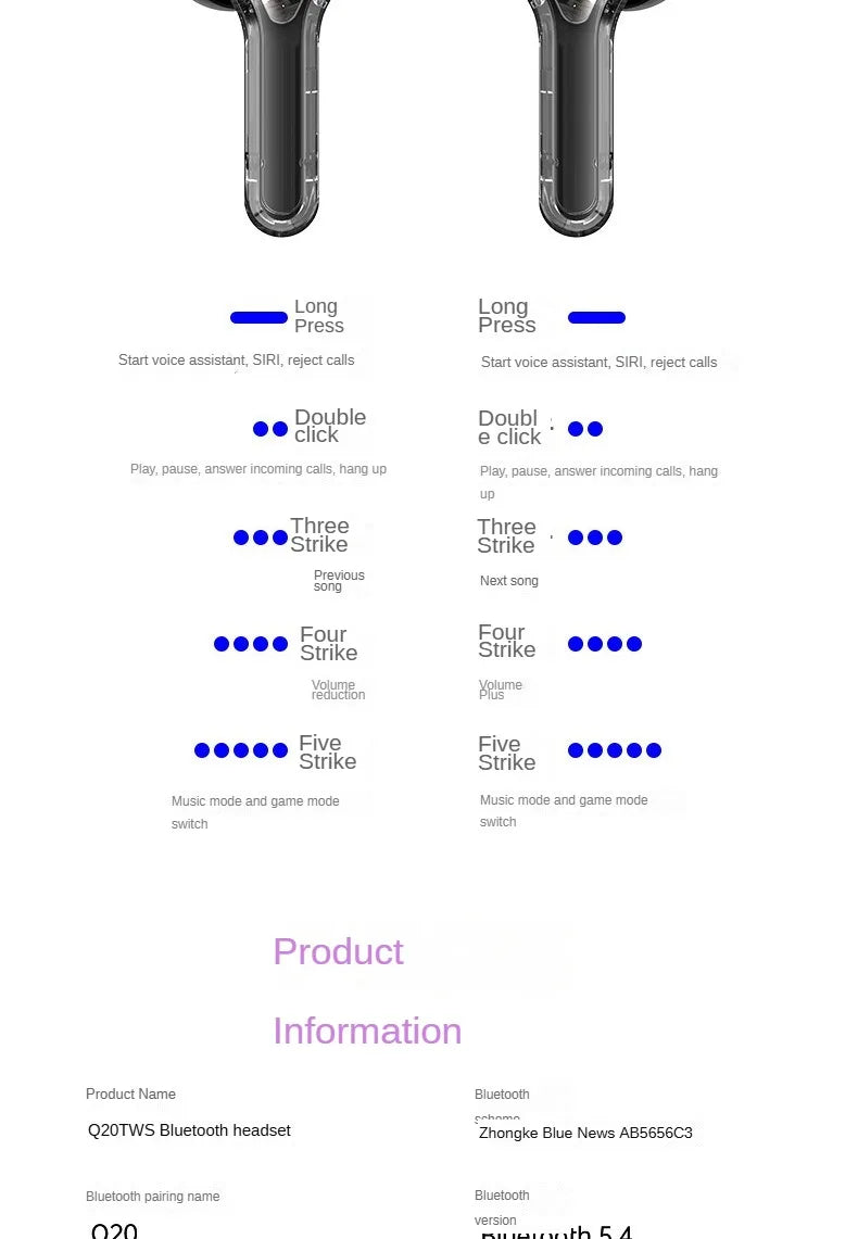 Royaltenic Wireless Earphones – ANC, 24H Playtime, Waterproof