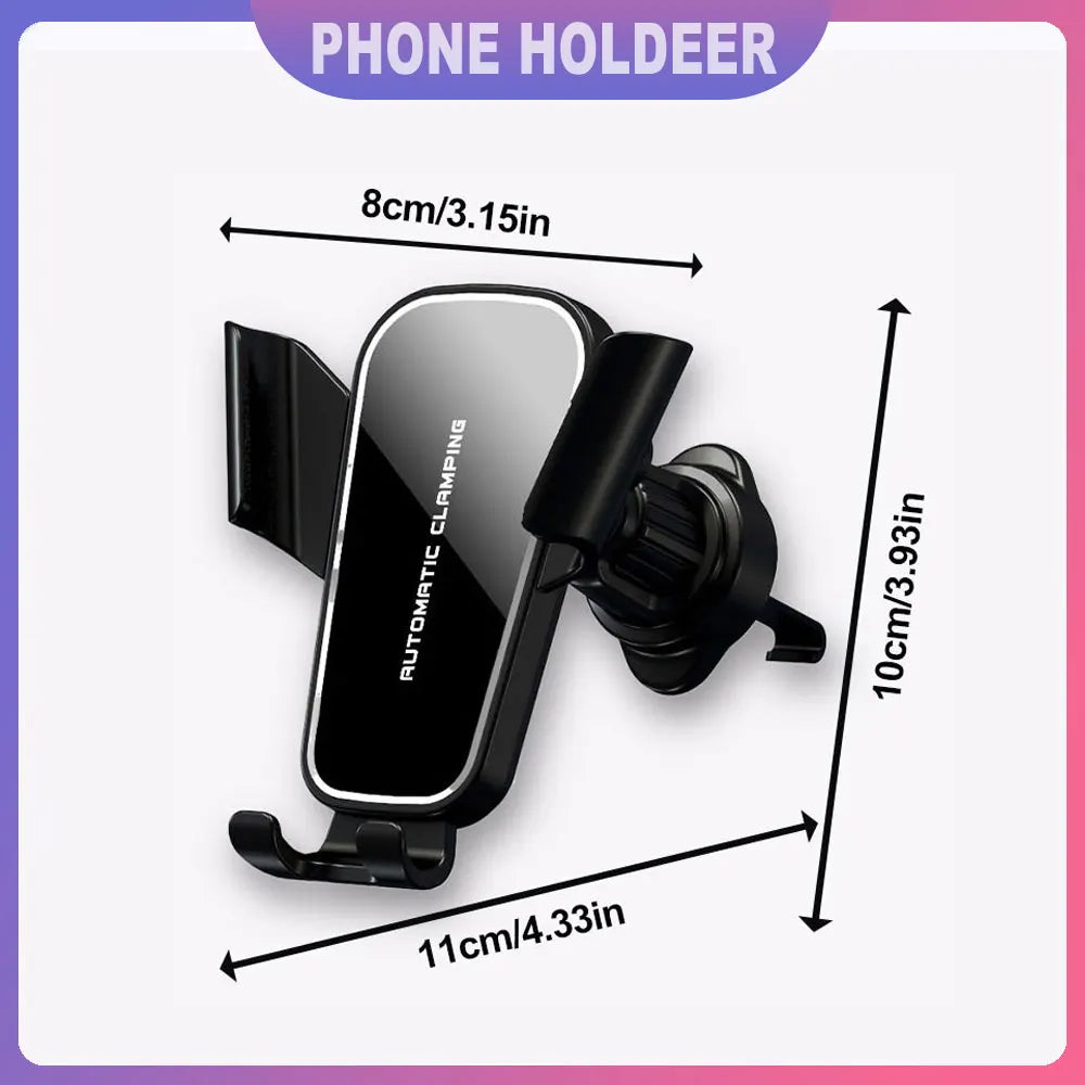 Gravity Car Phone Holder Air Vent Mount | 360° Rotatable