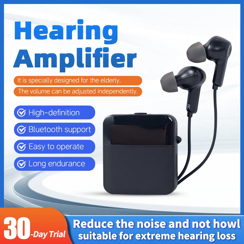 Situ Wireless Hearing Aid Earphones – Rechargeable & Bluetooth