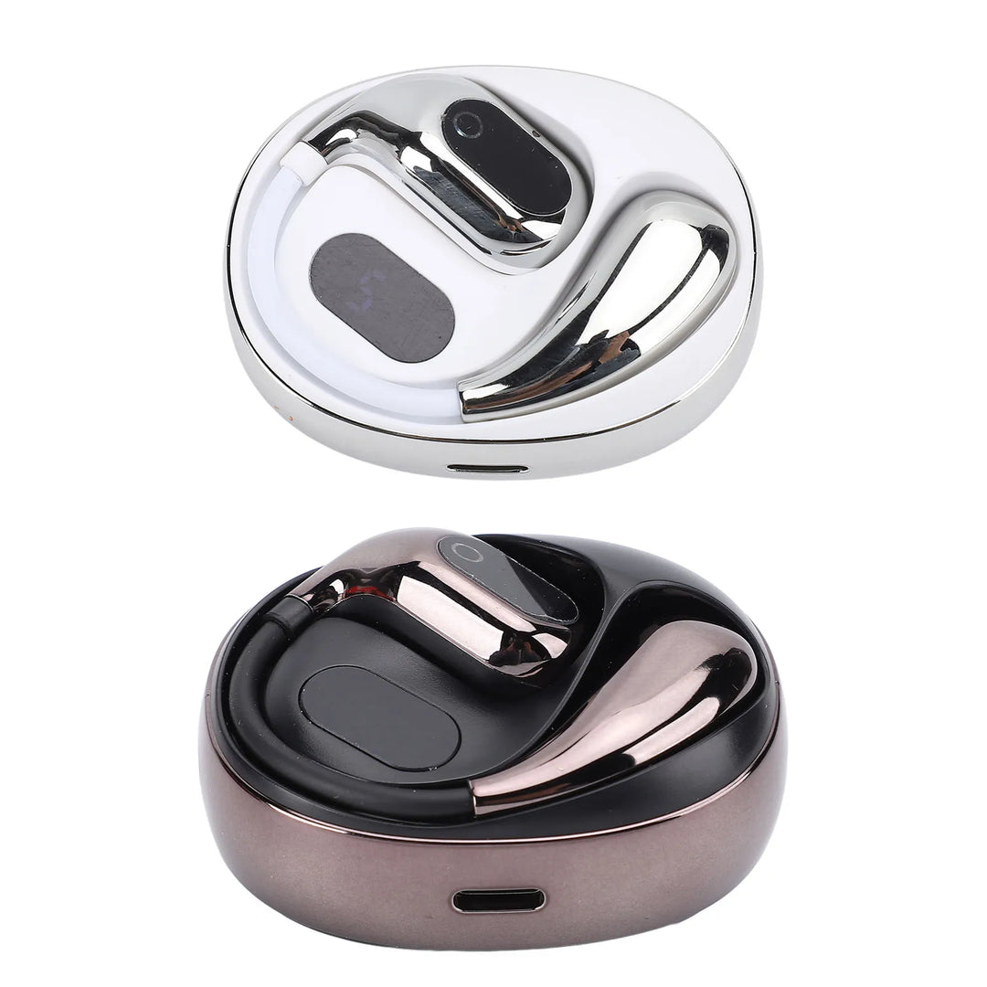Qiilu AI Translation Ear Hook Earphones – 80 Languages & Stereo