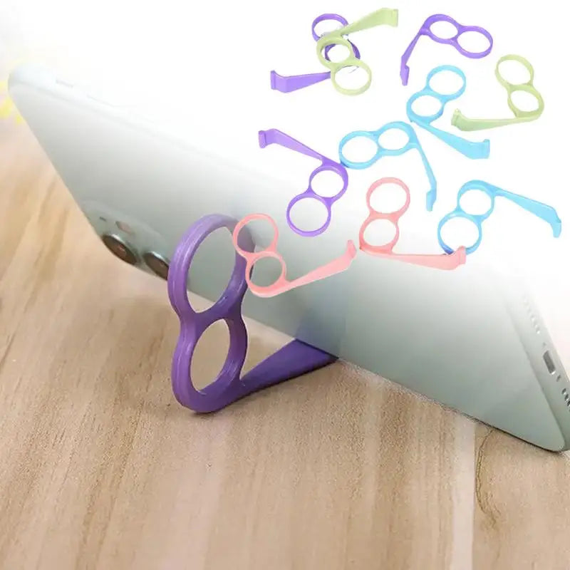 10pcs Lazy Bracket Phone Finger Holder Set – Universal Grip for Smartphones – cute-accessory
