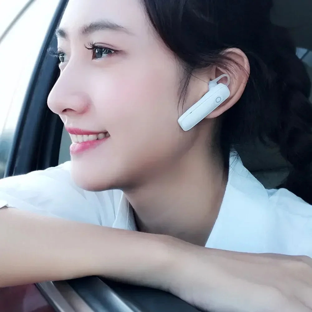 VIKEFON Bluetooth Ear Hook Headset – Noise-Cancelling & Wireless