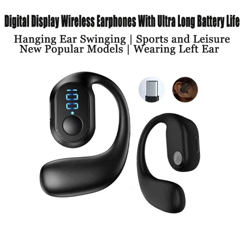 DIXSG Bluetooth 5.3 Ear Hook Headphones – Sport & Gaming – audio-accessory