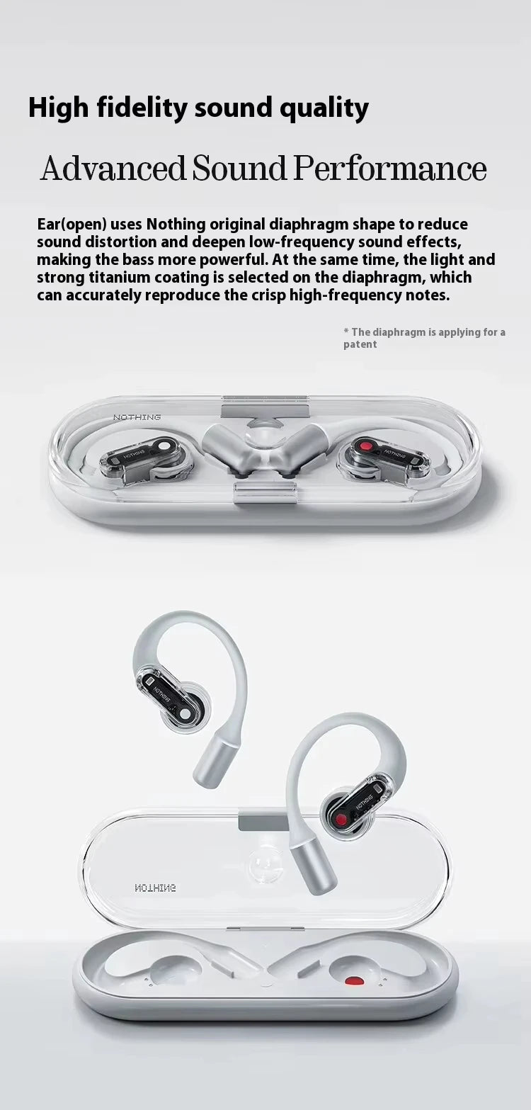 Darmoshark Nothing Ear Open – Bluetooth Ear Hook Headset HiFi