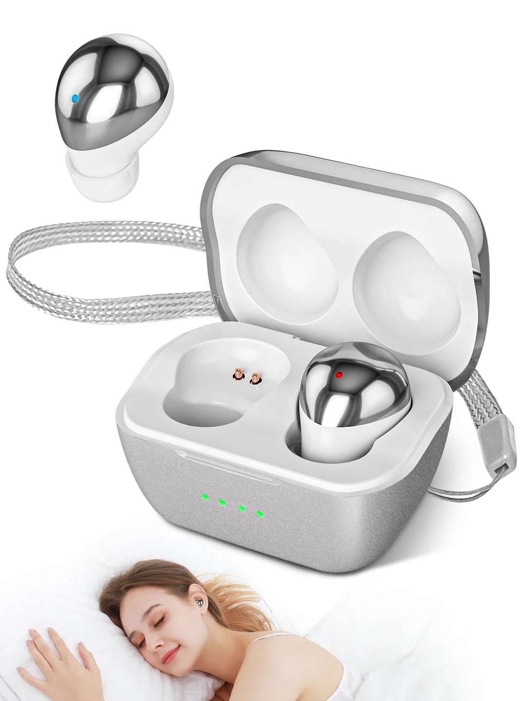 Puredemo Y18 Mini Bluetooth Headphones – ANC, Deep Bass