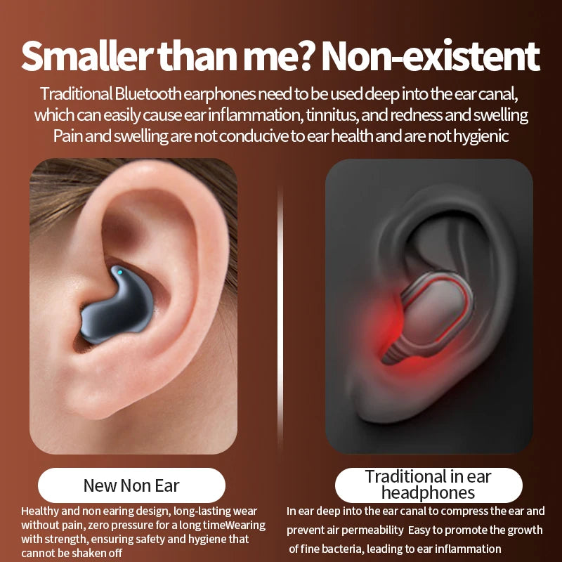 FANHANG TWS Bluetooth Earphones – ANC, Stereo, Sports