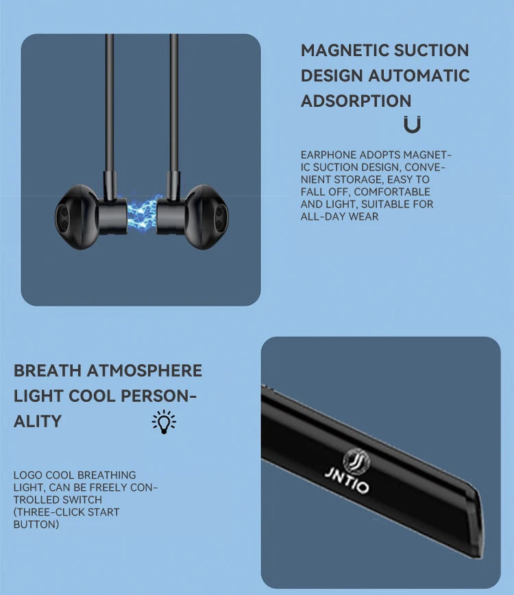 ZUIDID YH08 Neckband Bluetooth Headphones – 54H Battery