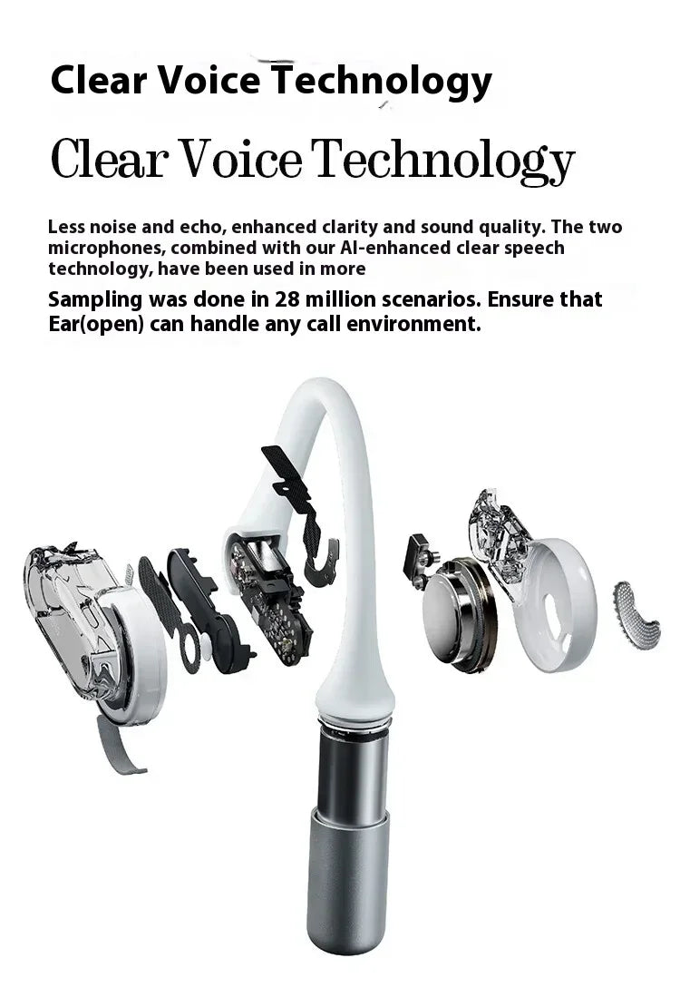 Darmoshark Nothing Ear Open – Bluetooth Ear Hook Headset HiFi