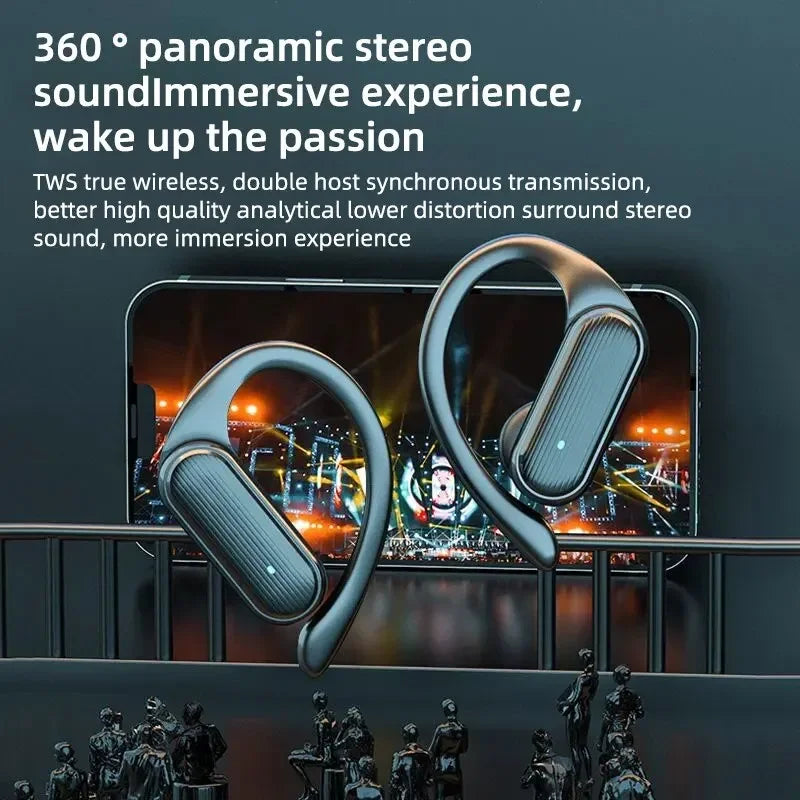 A520 Bluetooth 5.3 Wireless Headset – HD Stereo, Sweatproof – audio-accessory